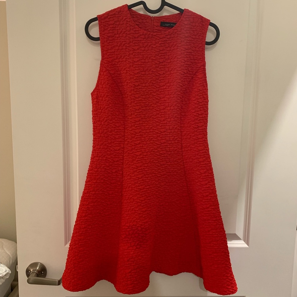Zara Sleeveless Red Dress M